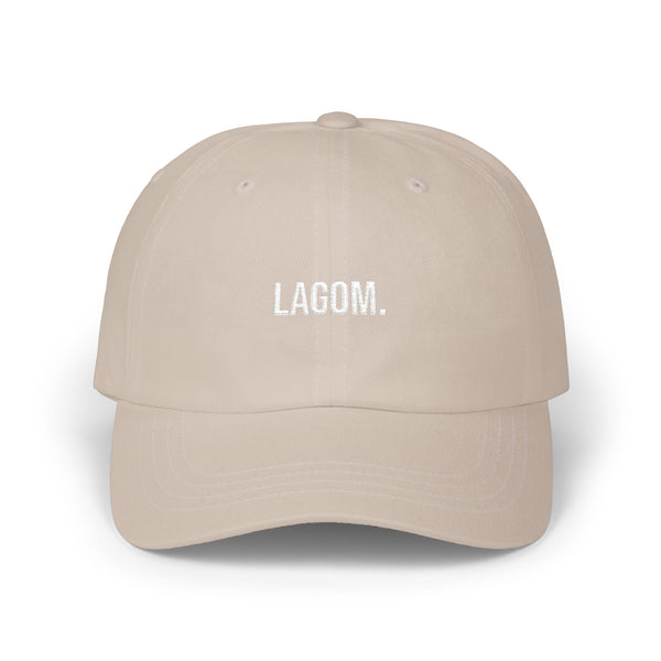 Lagom på skallen. Punkt.